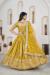 Picture of Gorgeous Georgette Dark Golden Rod Lehenga Choli