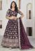 Picture of Magnificent Georgette Dark Olive Green Lehenga Choli