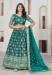 Picture of Good Looking Georgette Sea Green Lehenga Choli