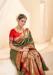 Picture of Charming Silk Dark Olive Green Saree