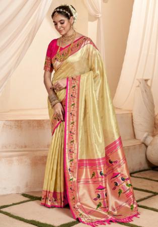 Picture of Pretty Silk Burly Wood Saree