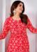 Picture of Marvelous Silk Crimson Kurtis & Tunic