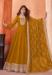 Picture of Sublime Silk Dark Golden Rod Anarkali Salwar Kameez