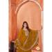 Picture of Sublime Silk Dark Golden Rod Anarkali Salwar Kameez