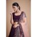 Picture of Statuesque Georgette Dark Slate Grey Lehenga Choli