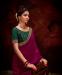 Picture of Enticing Georgette Dark Magenta Saree