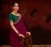 Picture of Enticing Georgette Dark Magenta Saree