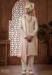 Picture of Delightful Satin Beige Sherwani