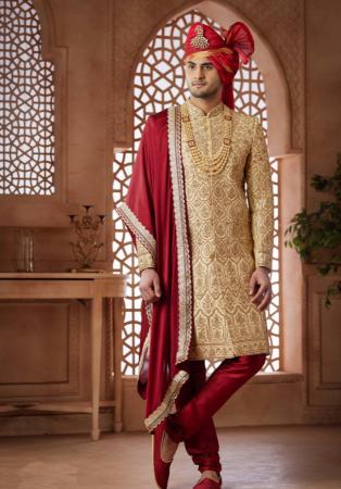 Picture of Gorgeous Satin Sienna Sherwani