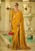 Picture of Fascinating Satin & Silk Dark Orange Saree