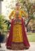 Picture of Splendid Chiffon Golden Rod Readymade Lehenga Choli