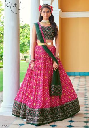 Picture of Admirable Chiffon Hot Pink Readymade Lehenga Choli