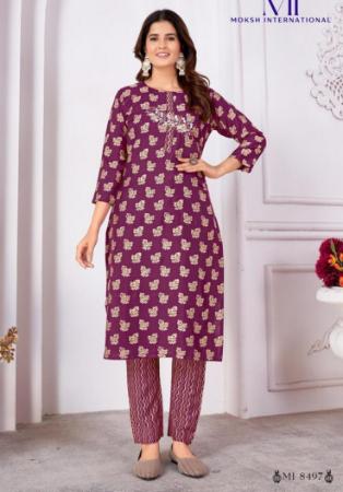 Picture of Beautiful Chiffon Brown Readymade Salwar Kameez