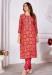 Picture of Sightly Chiffon Indian Red Readymade Salwar Kameez