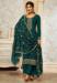 Picture of Georgette Midnight Blue Straight Cut Salwar Kameez