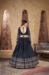 Picture of Fine Georgette Navy Blue Lehenga Choli