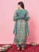 Picture of Cotton & Silk Slate Grey Readymade Salwar Kameez