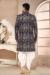 Picture of Magnificent Silk Navy Blue Kurtas