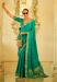 Picture of Radiant Satin & Silk Dark Cyan Saree