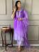 Picture of Stunning Chiffon Dark Orchid Readymade Salwar Kameez