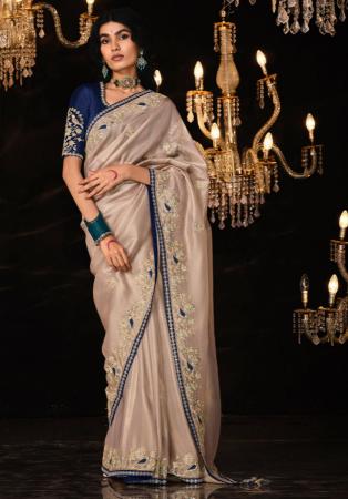 Picture of Nice Chiffon Rosy Brown Saree