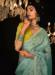 Picture of Ideal Chiffon Medium Sea Green Saree