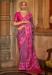 Picture of Fascinating Silk Rosy Brown Saree