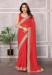 Picture of Charming Georgette Crimson Saree