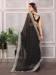 Picture of Fascinating Georgette Black Saree