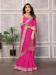 Picture of Bewitching Georgette Medium Violet Red Saree