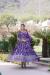 Picture of Radiant Georgette Dark Orchid Readymade Gown