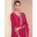 Picture of Shapely Silk Crimson Straight Cut Salwar Kameez