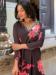 Picture of Splendid Rayon Black Readymade Salwar Kameez