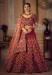 Picture of Nice Silk Maroon Lehenga Choli