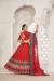 Picture of Bewitching Silk Fire Brick Lehenga Choli