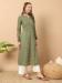 Picture of Amazing Cotton Dark Sea Green Kurtis & Tunic