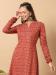 Picture of Graceful Cotton Maroon Kurtis & Tunic