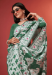 Picture of Marvelous Cotton Sea Green Saree