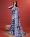 Picture of Fascinating Cotton Dark Slate Blue Saree