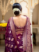 Picture of Fascinating Silk Purple Saree