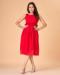 Picture of Lovely Georgette Crimson Kurtis & Tunic