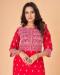 Picture of Amazing Georgette Red Kurtis & Tunic