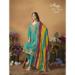 Picture of Excellent Silk Dark Cyan Straight Cut Salwar Kameez