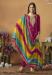 Picture of Comely Silk Fire Brick Straight Cut Salwar Kameez