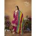 Picture of Comely Silk Fire Brick Straight Cut Salwar Kameez