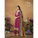 Picture of Comely Silk Fire Brick Straight Cut Salwar Kameez