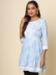 Picture of Resplendent Cotton Light Steel Blue Kurtis & Tunic