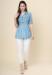 Picture of Pleasing Cotton Light Blue Kurtis & Tunic