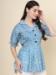 Picture of Pleasing Cotton Light Blue Kurtis & Tunic