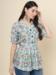 Picture of Elegant Cotton Dark Sea Green Kurtis & Tunic